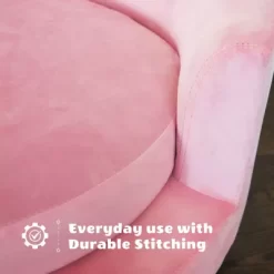 Critter Sitters 28 In. Elegant Faux-Velvet Circular Pet Bed For Small- To Medium-Sized Dogs And Cats, Pink -Pet Supply Store 1710566 A6