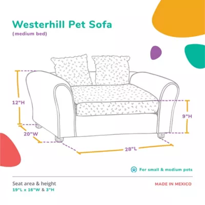 Keet Westerhill Sofa Dog Bed, Medium 7 Keet Westerhill Sofa Dog Bed, Medium - Image 7