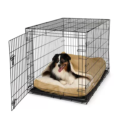Snoozer Cozy Cave Poly Cotton Crate Cave Pet Bed 2 Snoozer Cozy Cave Poly Cotton Crate Cave Pet Bed - Image 2