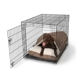 Snoozer Cozy Cave Premium Micro Suede Crate Cave Pet Bed