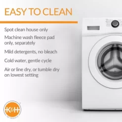 K&H Pet Products Two-Story Outdoor Heated Kitty House With Dining Room -Pet Supply Store 1741390 A4