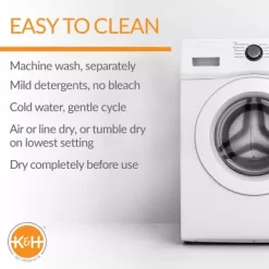 K&H Pet Products Thermo-Pet Cave Fabric Cat House, Navy -Pet Supply Store 1741398 A4