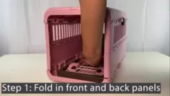 Richell Foldable Pet Carrier -Pet Supply Store 1753020 VIDEO 1 480x270 1200k