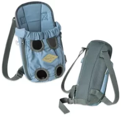 Touchdog Wiggle-Sack Fashion Designer Front And Backpack Dog Carrier