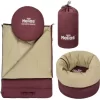 Dog Helios Switch-Back 2-in-1 Convertible Travel Mat And Rounded Camping Pillow Dog Bed