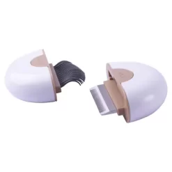 Pet Life LYNX 2-in-1 Travel Connecting Grooming Pet Comb And Deshedder, Small, Brown, GR1BRSM -Pet Supply Store 1790717 A2