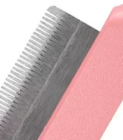 Pet Life JOYNE Multi-Functional 2-in-1 Swivel Travel Pet Grooming Comb And Deshedder, Pink, GR3PKMD -Pet Supply Store 1790727 A3