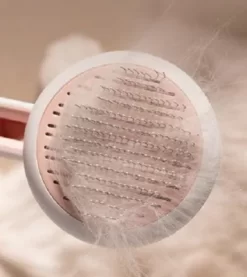 Pet Life Concepto Modern Bristle Grooming Pet Deshedder Comb, Pink -Pet Supply Store 1790729 A2