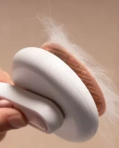 Pet Life Concepto Modern Bristle Grooming Pet Deshedder Comb, Black, GR4BL -Pet Supply Store 1790731 A3