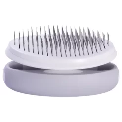 Pet Life Gyrater Travel Self-Cleaning Swivel Grooming Slicker Pet Brush, GR10 -Pet Supply Store 1790747 A4