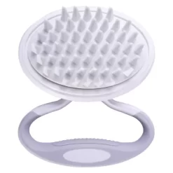 Pet Life Gyrater Swivel Travel Silicone Massage Grooming Pet Brush, GR12 -Pet Supply Store 1790749 A2