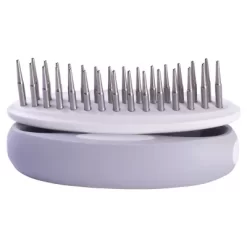 Pet Life Gyrater Swivel Travel Dual-Rowed Grooming Undercoat Pet Rake, GR17 -Pet Supply Store 1790754 A4