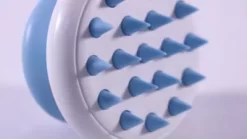 Pet Life Scwubba Handheld Bathing Brushing And Massaging Soft Flexible Grooming Pet Comb, Blue, GR34BL -Pet Supply Store 1790781 VIDEO 1 480x270 1200k