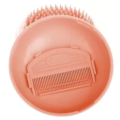 Pet Life Bravel 3-in-1 Travel Pocketed Dual Grooming Brush And Pet Comb, Orange, GR52OR -Pet Supply Store 1790792 A3