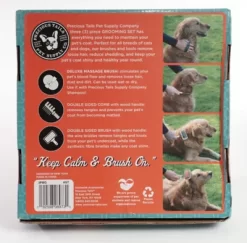Precious Tails Pet Grooming Kit, 3 Pc., 3PBG-AST -Pet Supply Store 1858827 A2