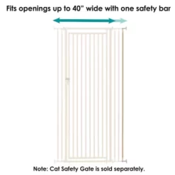 Richell Cat Safety Gate Extra Bar -Pet Supply Store 1861172 A3