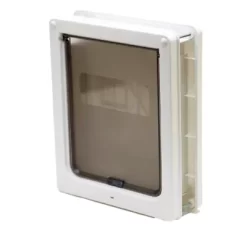 Dog Mate Medium Dog Door With Locking Security Panel, 215W