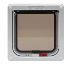 Cat Mate Lockable Cat Door, White, 304W -Pet Supply Store 1866872 A3