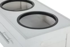 New Age Pet Small Piedmont Diner, 20 Oz., White -Pet Supply Store 1866986 A6