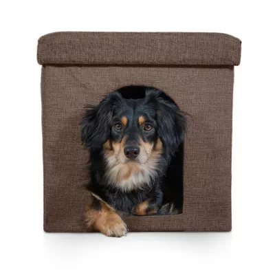 FurHaven Small Pet House Footstool 2 FurHaven Small Pet House Footstool - Image 2