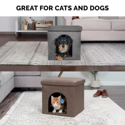 FurHaven Small Pet House Footstool 7 FurHaven Small Pet House Footstool - Image 7