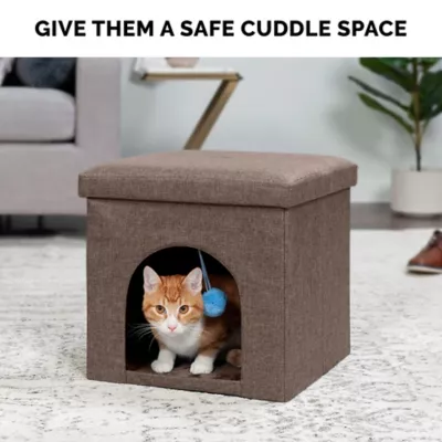 FurHaven Small Pet House Footstool 8 FurHaven Small Pet House Footstool - Image 8