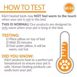 K&H Pet Products Lectro-Soft Outdoor Heated Bed Small, 100546594 -Pet Supply Store 1900749 A4