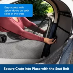 PetSafe Happy Ride Collapsible Travel Crate -Pet Supply Store 1923049 A4
