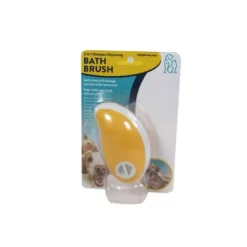 Penn-Plax 2-in-1 Pet Bath Brush, DOGGR1 -Pet Supply Store 1933959 A2