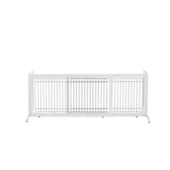 Richell Freestanding Pet Gate, Large, Origami White