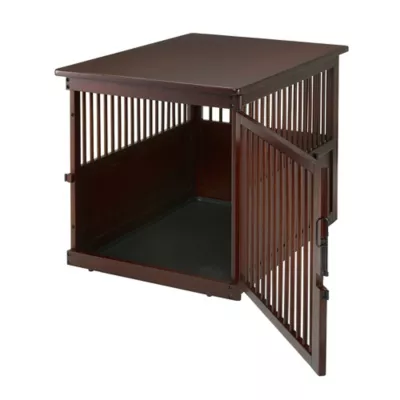 Richell 1-Door Wooden End Table Pet Crate, Large, 41.5 In. 3 Richell 1-Door Wooden End Table Pet Crate, Large, 41.5 In. - Image 3