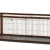 Richell Expandable 2-Door Wire Pet Crate, Small, 35.4 To 60.6 In.