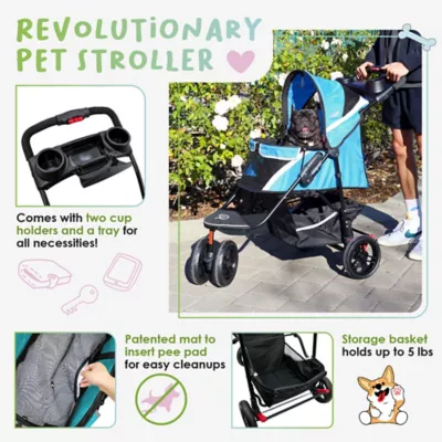 Petique Revolutionary Stroller, ST11500004 2 Petique Revolutionary Stroller, ST11500004 - Image 2