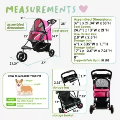 Petique Revolutionary Stroller, ST11100004 -Pet Supply Store 1968010 A3