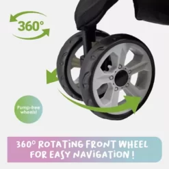 Petique Glacier Pet Stroller, ST07010000 -Pet Supply Store 1968013 A4