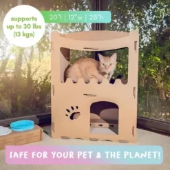 Petique Feline Penthouse Cat House -Pet Supply Store 1968014 A10
