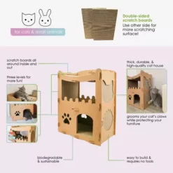 Petique Feline Penthouse Cat House -Pet Supply Store 1968014 A2