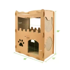 Petique Feline Penthouse Cat House -Pet Supply Store 1968014 A6