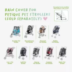 Petique Rain Cover For Pet Stroller, RC02000000 -Pet Supply Store 1968020 A2