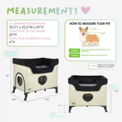 Petique Bedside Lounge Pet Bed, BD01700104 -Pet Supply Store 1968022 A4