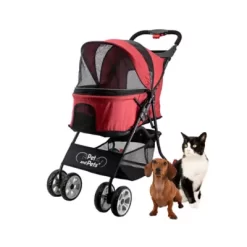 Petique Catalina Pet Stroller - Red Robin, 1ST06010000