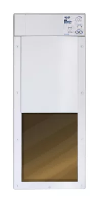 High Tech Pet Large Power Pet Door For Door Installations - Wi-Fi Smartphone Controlled, PX2-WF