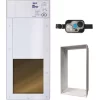 High Tech Pet Large Opening Power Pet Door For Wall Installations - Wi-Fi Smartphone Controlled, PX-2WFW