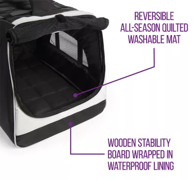 Sherpa Forma Frame Crash-Tested Travel Pet Carrier, Airline Approved 4 Sherpa Forma Frame Crash-Tested Travel Pet Carrier, Airline Approved - Image 4