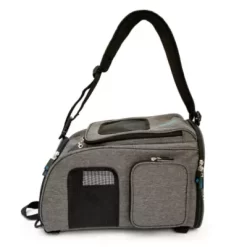Sherpa 2-in-1 Backpack Travel Pet Carrier, Airline Approved & Guaranteed On Board - Gray, Medium -Pet Supply Store 1983785 A8