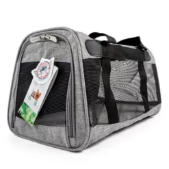 Sherpa Element Airline Approved Pet Carrier, Soft Liner, Mesh Windows, Spring Frame, Gray, Medium 12 Sherpa Element Airline Approved Pet Carrier, Soft Liner, Mesh Windows, Spring Frame, Gray, Medium -Pet Supply Store 1983786 A4