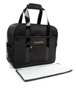 Sherpa Tote Around Town Travel Pet Carrier With Stay Clean Technology - Black, Medium -Pet Supply Store 1983792 A4