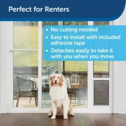 PetSafe Sliding Glass Pet Door Security Bar 8 PetSafe Sliding Glass Pet Door Security Bar -Pet Supply Store 2001182 A2