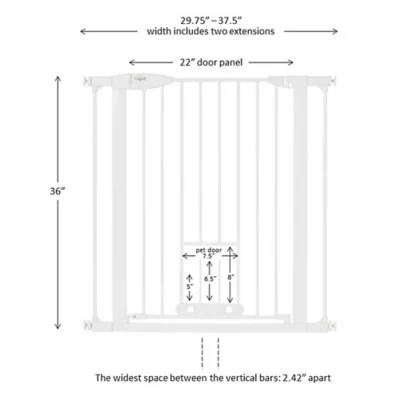 MyPet Tall & Wide Walk Thru Easypass Pet Gate 7 MyPet Tall & Wide Walk Thru Easypass Pet Gate - Image 7