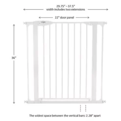 MyPet Tall Happy Tails Walk Thru Pet Gate -Pet Supply Store 2030424 A3